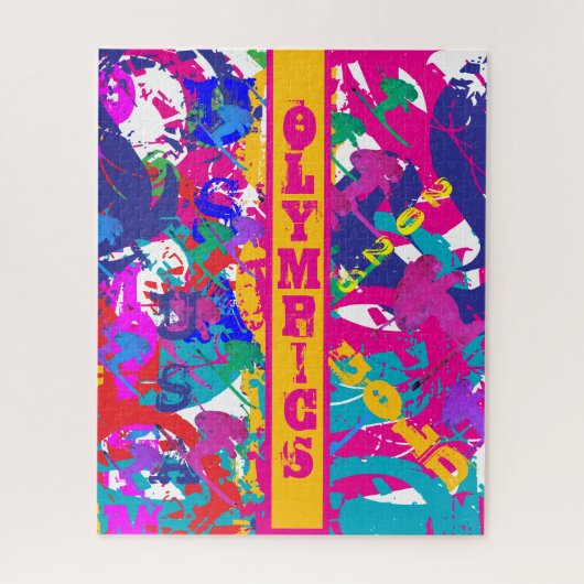 OLYMPIA-SKIFAHREN PUZZLE (Vertikal)