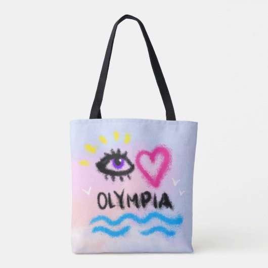 Olympia-Tasche Tasche (Rückseite)