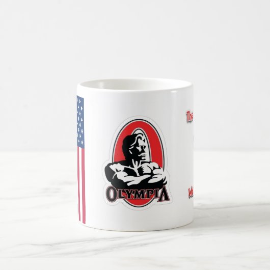 Olympia Tasse mit US-Flagge 🇺 🇸 (Mittel)