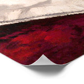 Olympia von Edouard Manet Poster (Ecke)