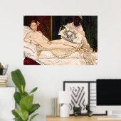 Olympia von Edouard Manet Poster (Heimbüro)