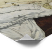 Olympia von Manet - Poster (Ecke)