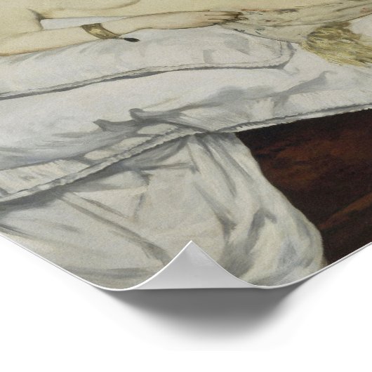 Olympia von Manet - Poster (Ecke)