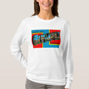 Olympia, Washington - große Buchstabe-Szenen 2 T-Shirt