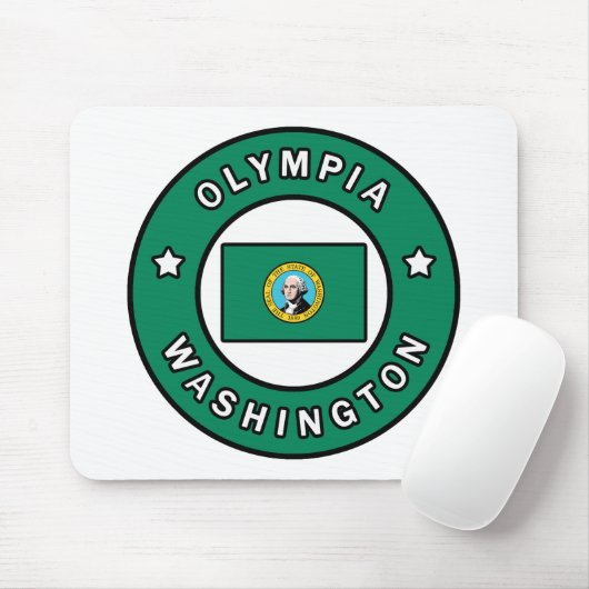 Olympia Washington Mousepad (Mit Mouse)