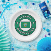 Olympia Washington Pappteller (Party)