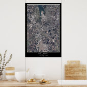 Olympia Washington Satellite Poster Map (Küche)