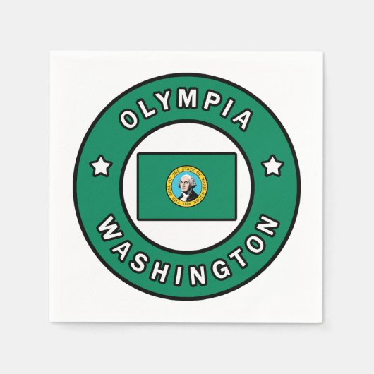 Olympia Washington Serviette (Vorderseite)