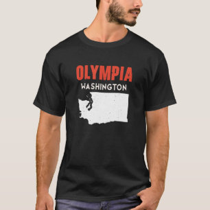 Olympia Washington USA Bundesstaat Amerika Reisen  T-Shirt