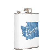 Olympia Washington Wood Grain Flachmann (Rechts)