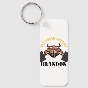 "Olympian Effort" personalisieren Sie Ihren Schlüs Schlüsselanhänger