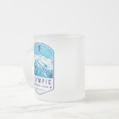 Olympiapark Abzeichen Mattglastasse (Vorderseite Links)