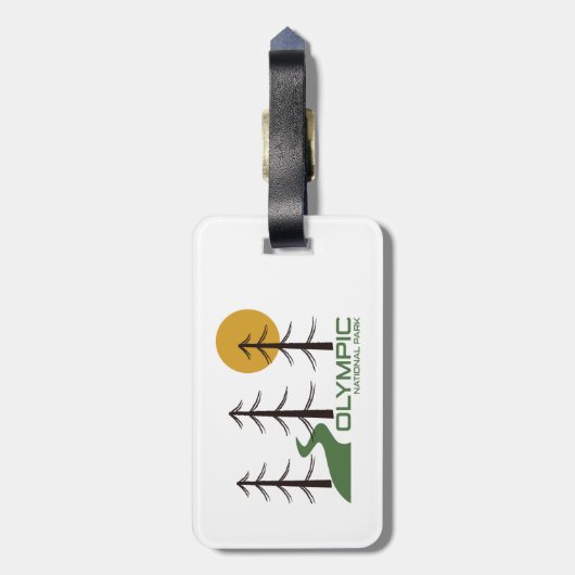 Olympiapark Gepäckanhänger (Rückseite vertikal)