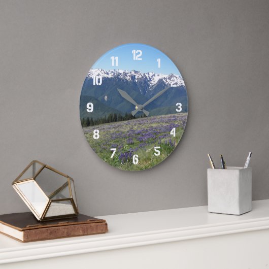 Olympiapark Landschaft Große Wanduhr (Büro)