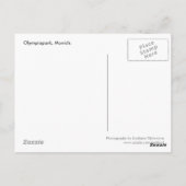 Olympiapark, München Postkarte (Rückseite)