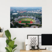 Olympiapark, München Print Poster (Heimbüro)