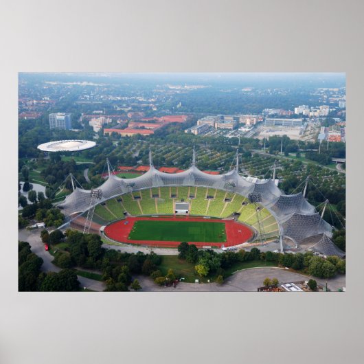Olympiapark, München Print Poster (Vorne)