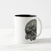 Olympiaparkplatz Zweifarbige Tasse (VorderseiteRechts)