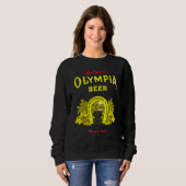 Olympias Bier gedruckt Retro essenziell für Männer Sweatshirt (Vorne ganz)