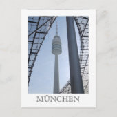 Olympiaturm Postkarte (Vorderseite)