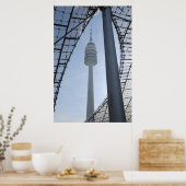 Olympiaturm Print Poster (Küche)