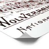 Olympic Cycles Vintage Poster (Ecke)