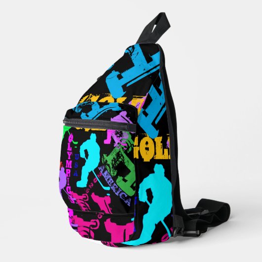 OLYMPIC HOCKEY CROSSBODY BAG (Rechte Ecke)