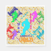 OLYMPIC HOCKEY SERVIETTE (Vorderseite)