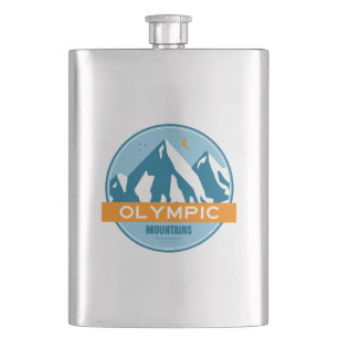Olympic Mountains Washington Flachmann
