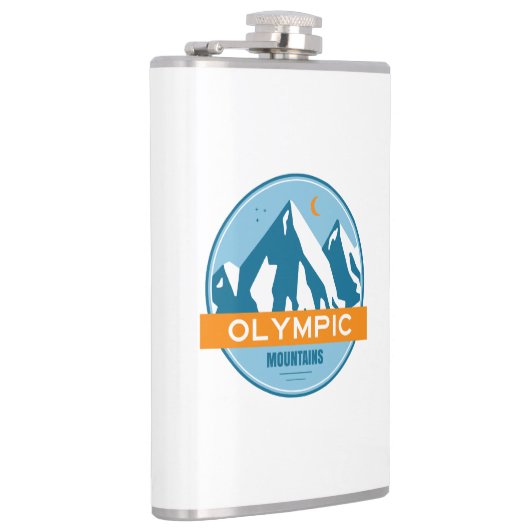 Olympic Mountains Washington Flachmann (Rechts)