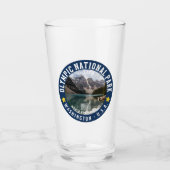 Olympic Naional Park Photo Forest Landscape Glas (Vorderseite)