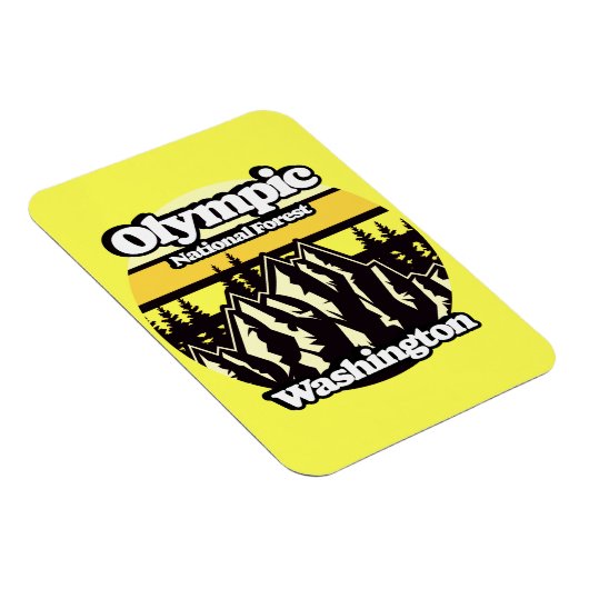 Olympic National Forest, Washington Magnet (Rechte Seite)