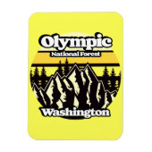 Olympic National Forest, Washington Magnet (Vertikal)