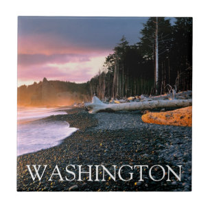 Olympic National Park   Bundesstaat Washington Fliese