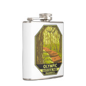 Olympic National Park Hoh Rainforest Washington Flachmann (Rechts)