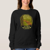 Olympic National Park Hoh Rainforest Washington Sweatshirt (Vorderseite)
