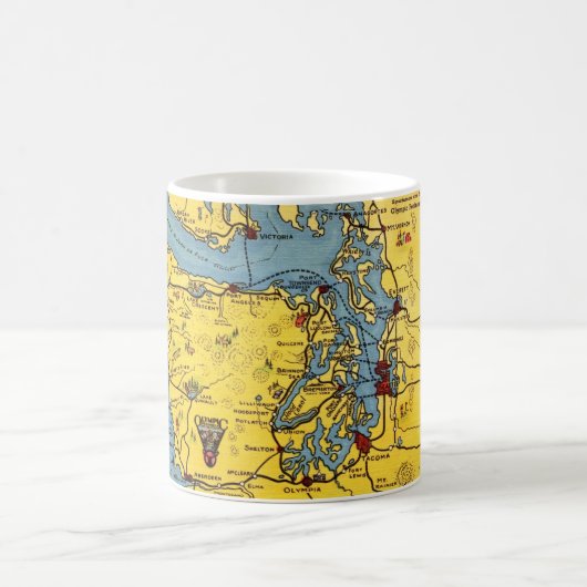Olympic National Park Mug Kaffeetasse (Mittel)