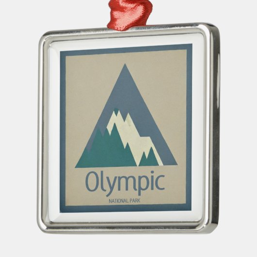 Olympic National Park Rustikal Ornament Aus Metall (Links)
