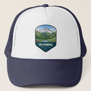 Olympic National Park Schild Truckerkappe