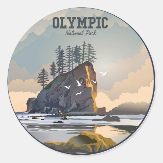 Olympic National Park Stickers (Vorderseite)