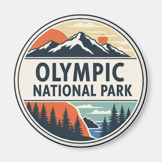 Olympic National Park, Washington Magnet (Vorne)