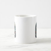 Olympic-Nationalpark-Küstenabzeichen Kaffeetasse (Mittel)