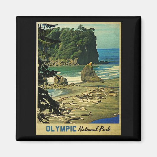 Olympic-Nationalpark Magnet (Vorne)