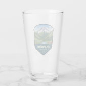Olympic-Nationalpark-Schild Glas (Rückseite)