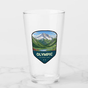 Olympic-Nationalpark-Schild Glas