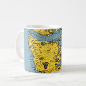 Olympic-Nationalpark-Tasse Kaffeetasse (Vorderseite Links)