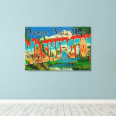 Olympic Nat'l Park, Washington Leinwanddruck (Insitu (Holzboden))