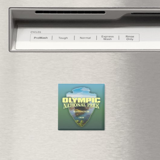 Olympic NP (Arrowhead) Magnet (In Situ (Geschirrspüler))