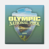 Olympic NP (Arrowhead) Magnet (Vorne)