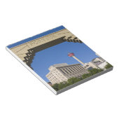 Olympic Plaza und Calgary Tower, Alberta, Kanada Notizblock (angewinkelt)